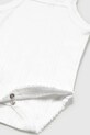 Dziewczynka Mayoral Newborn body bawełniane niemowlęce 1702.2D.Newborn.PPY2 biały