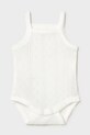 Mayoral Newborn body bawełniane niemowlęce beżowy 1702.2D.Newborn.PPY2
