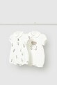 Mayoral Newborn rampers niemowlęcy 2-pack 2-pack beżowy 1704.2B.Newborn.PPY2