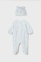 Mayoral Newborn śpioszki niemowlęce niebieski 1706.2F.Newborn.PPY2