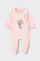 Mayoral Newborn salopetă din bumbac pentru bebeluși roz 1711.2K.Newborn.PPY2