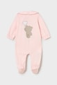 Mayoral Newborn salopetă din bumbac pentru bebeluși 1711.2K.Newborn.PPY2 roz SS26