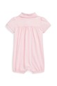 Βρεφικά βαμβακερά φορμάκια Polo Ralph Lauren 310734900026 ροζ SS26