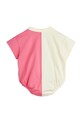 Mini Rodini Body za dojenčke bombažno 26240110 roza SS26
