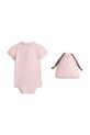 Tommy Hilfiger body dziecięce bawełniane KN0KN02372.G.PPY2 różowy SS26