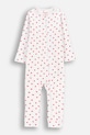 Dětský bavlněný overal Coccodrillo Kojenecký výrobek bílá WC6404201PJS
