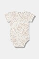United Colors of Benetton body niemowlęce bawełniane 30NDAB00Y.W.Stagionale biały SS26