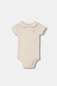 United Colors of Benetton body za dojenčke bombažen bež 30NDAB00Y.W.Stagionale