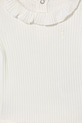 Dziewczynka United Colors of Benetton body dziecięce bawełniane z elastanem 3F1EAB00V.W.Stagionale biały