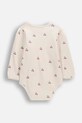 Coccodrillo body niemowlęce bawełniane WC6112602HGN beżowy SS26