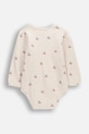 Coccodrillo body niemowlęce bawełniane WC6112602HGN beżowy SS26