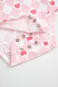 Coccodrillo Body za dojenčke bombažno roza WC6112205QGN