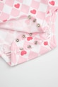 Coccodrillo Body za dojenčke bombažno roza WC6112205QGN