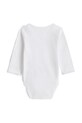 Tommy Hilfiger body bawełniane niemowlęce KN0KN02133.PPY2 biały SS26