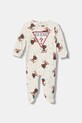 Guess śpioszki bawełniane niemowlęce Produkt niemowlęcy beżowy H6RW00.KA6W4.PPY2