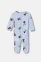 Guess śpioszki bawełniane niemowlęce H6RW00.KA6W4.PPY2 niebieski SS26