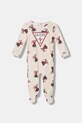 Guess śpioszki bawełniane niemowlęce Produkt niemowlęcy beżowy H6RW00.KA6W4.PPY2