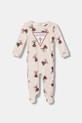 Guess śpioszki bawełniane niemowlęce Produkt niemowlęcy beżowy H6RW00.KA6W4.PPY2