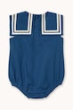 Tinycottons body niemowlęce STRIPES LINEN BODY SS26.223 granatowy SS26