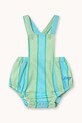 Tinycottons body niemowlęce RETRO STRIPES BODY zielony SS26.248