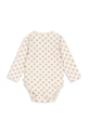 Bodi za bebe Konges Sløjd BASIC LS BODY GOTS KS104673.PPY2 bež SS26