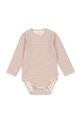 Body pre bábätká Konges Sløjd BASIC LS BODY GOTS Pre bábätká viacfarebná KS104673.PPY2