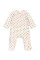 Overal pre bábätká Konges Sløjd BASIC NEWBORN ONESIE GOTS KS104675.PPY2 béžová SS26