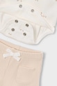 Боді для немовлят Mayoral Newborn 2-pack бежевий 1630.1A.Newborn.PPY2