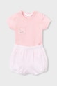 Боді для немовлят Mayoral Newborn 2-pack 1630.1A.Newborn.PPY2 рожевий SS26