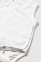 Chłopiec Mayoral Newborn body bawełniane niemowlęce 1712.1B.Newborn.PPY2 beżowy