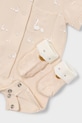 Deklice Otroški pajac Mayoral Newborn 1727.1A.Newborn.PPY2 bež
