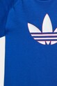 adidas Originals salopetă scurtă bebeluși bumbac KD1047 bleumarin