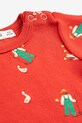 Bobo Choses body niemowlęce Farm Adventure 126AB003 czerwony SS26