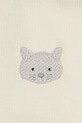 Donsje body niemowlęce Nowie Bodysuit Cat beżowy 3032703