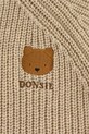 Kombinezon s dodatkom vune za bebe Donsje Dantje Jumpsuit Bear 3047301