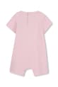 Pamučni kombinezon za bebe Marc Jacobs W60807 roza SS26