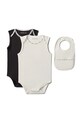Calvin Klein Jeans Боди за бебе от памук 2 броя бял LVCKSJN03Y.PPY2