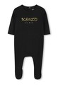 Bavlnené dupačky pre bábätká Kenzo Kids 2-pak čierna K61616