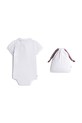 Tommy Hilfiger body dziecięce bawełniane z elastanem KN0KN02372.PPY2 biały SS26