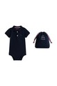 Tommy Hilfiger body dziecięce bawełniane z elastanem granatowy KN0KN02372.PPY2