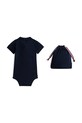 Tommy Hilfiger body dziecięce bawełniane z elastanem KN0KN02372.PPY2 granatowy SS26