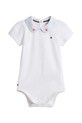 Tommy Hilfiger body dziecięce bawełniane biały KN0KN02364.PPY2