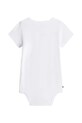 Tommy Hilfiger body niemowlęce z bawełną KN0KN02369.PPY2 biały SS26