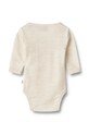 Wheat body wełniane niemowlęce 9136k.775 beżowy SS26
