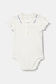 United Colors of Benetton body niemowlęce bawełniane biały 3CDIAB00X.W.Stagionale