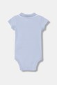United Colors of Benetton body niemowlęce bawełniane 3CDIAB00X.W.Stagionale niebieski SS26