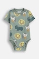 Coccodrillo κορμάκι βρεφικό βαμβακερό πράσινο WC6112205IBN