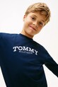 Tommy Hilfiger longsleeve bawełniany dziecięcy KB0KB10052.98.122.PPY2 granatowy