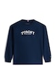 Tommy Hilfiger longsleeve bawełniany dziecięcy KB0KB10052.128.176.PPY2 granatowy SS26