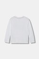 Guess longsleeve bawełniany dziecięcy N6RI01.K8HM4.PPY2 biały SS26